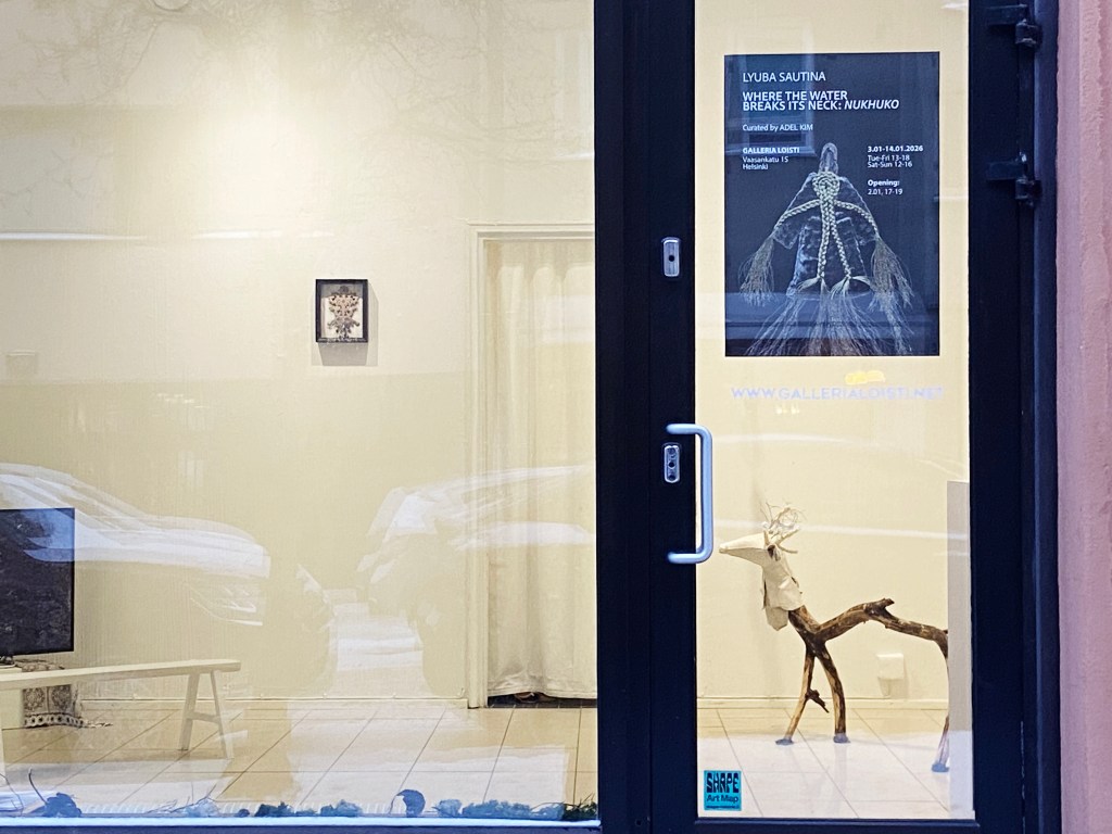 “Where the water breaks its neck: Nukhuko.” Exhibition by Lyuba&nbsp;Sautina