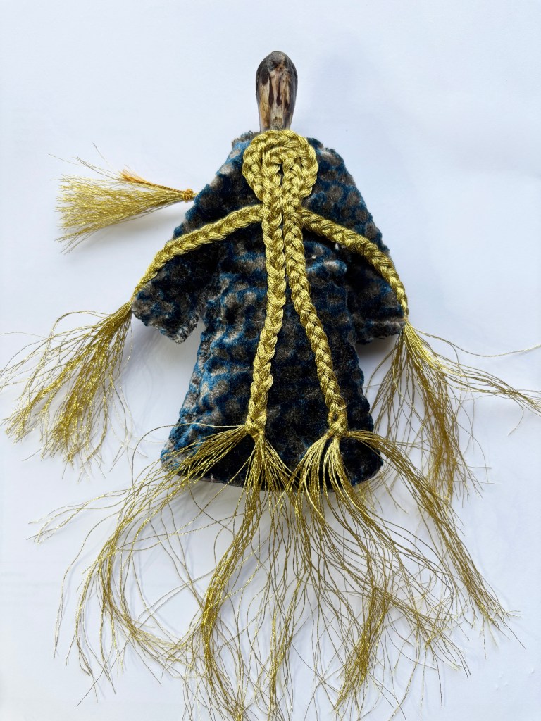 Lyuba Sautina "Nukhuko (golden braids)," 2025